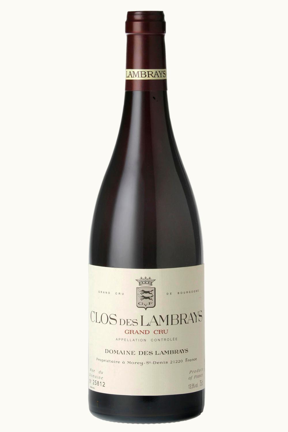 Domaine de Lambrays Domaine de Lambrays Clos des Lambrays Grand Cru Côte de Nuit Morey-St-Denis, 2007