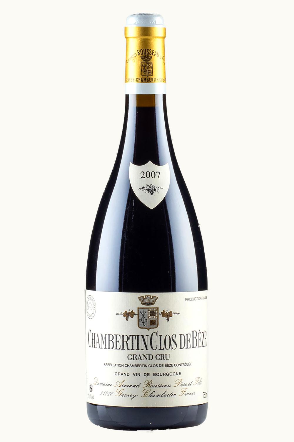Domaine Armand Rousseau Domaine Armand Rousseau Grand Cru Côte de Nuit Chambertin Clos de Bèze Gevrey, 2007