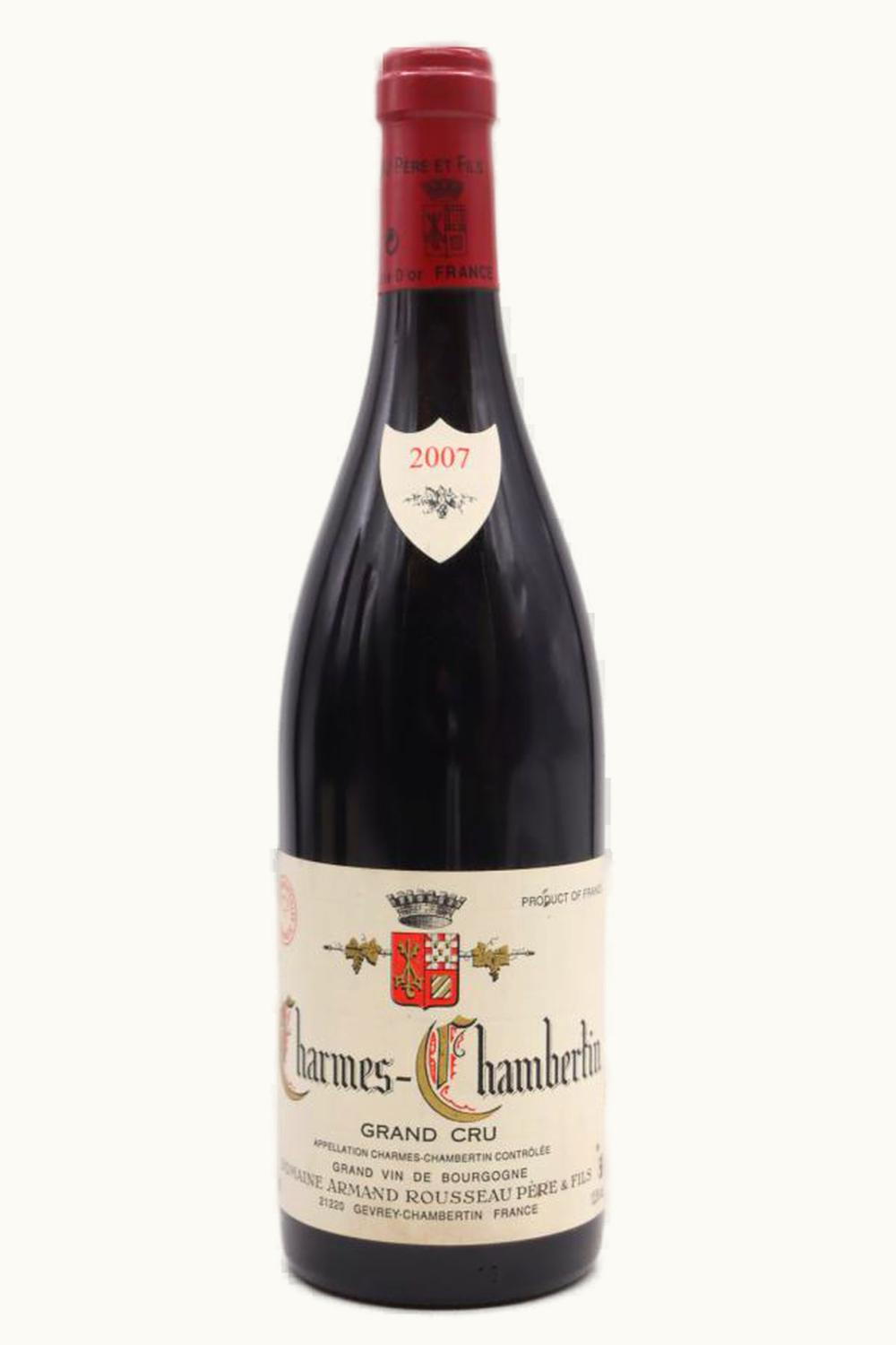 Domaine Armand Rousseau Domaine Armand Rousseau Grand Cru Charmes-Chambertin Gevrey Côte de Nuit, 2007