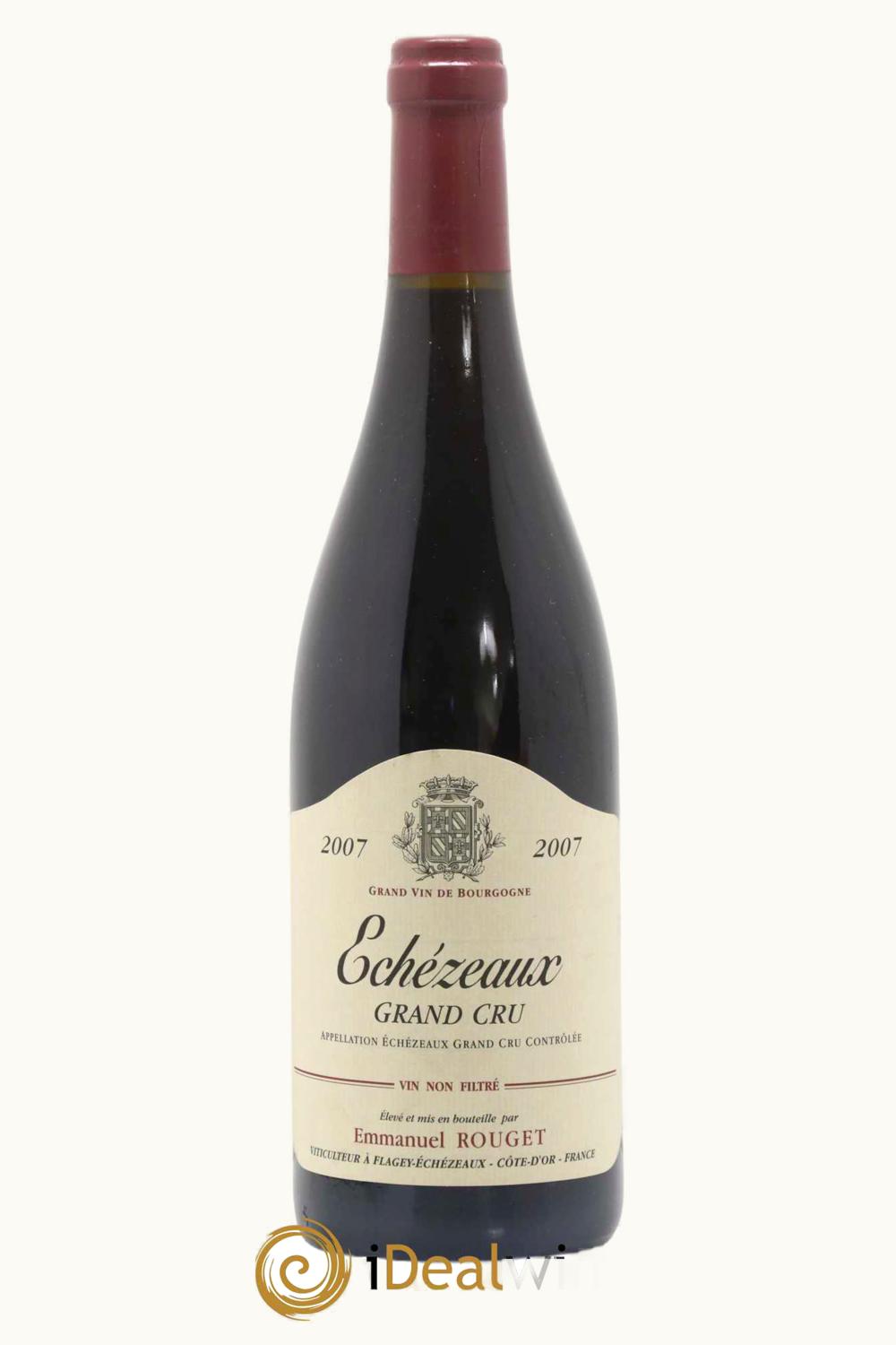 Emmanuel Rouget Emmanuel Rouget Grand Cru Échezeaux Flagey Côte de Nuit, 2007