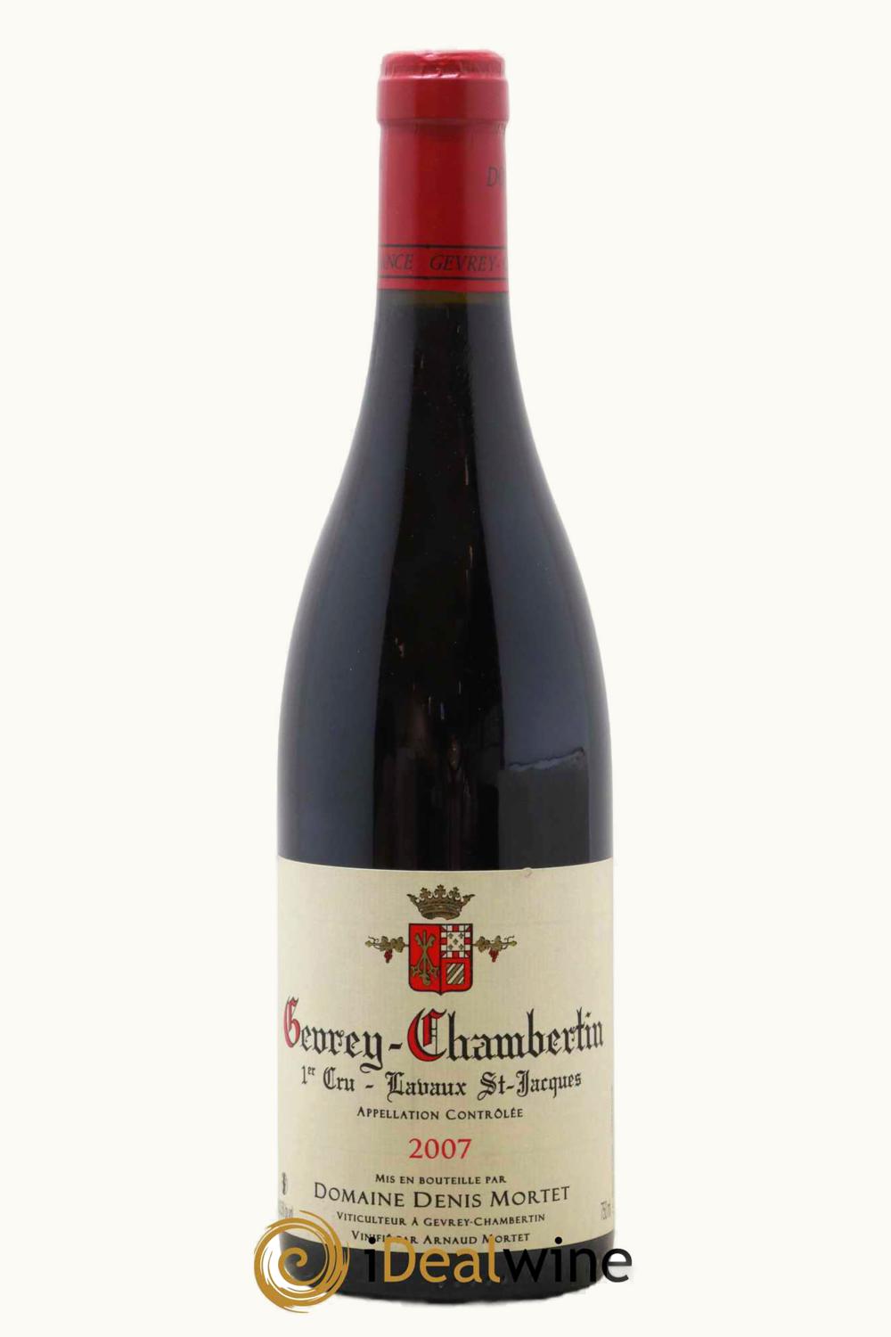 Domaine Denis Mortet Lavaut St. Jacques Gevrey-Chambertin Premier Cru Côte de Nuit, 2007