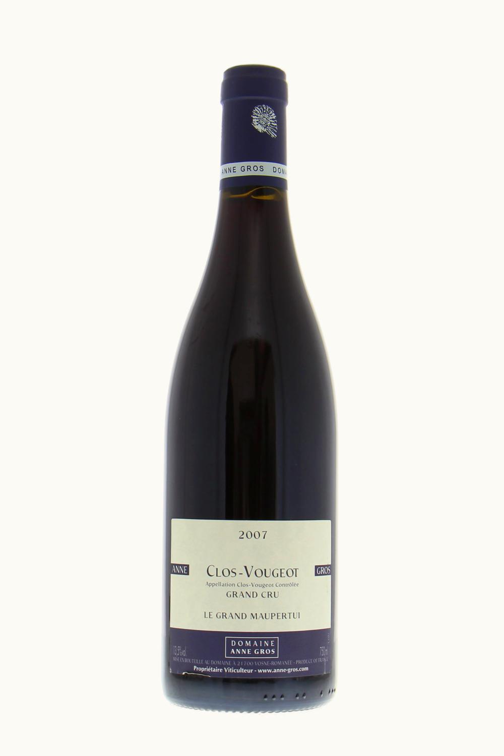 Domaine Anne Gros Domaine Anne Gros Grand Cru Le Maupertui Côte de Nuit Clos de Vougeot, 2007