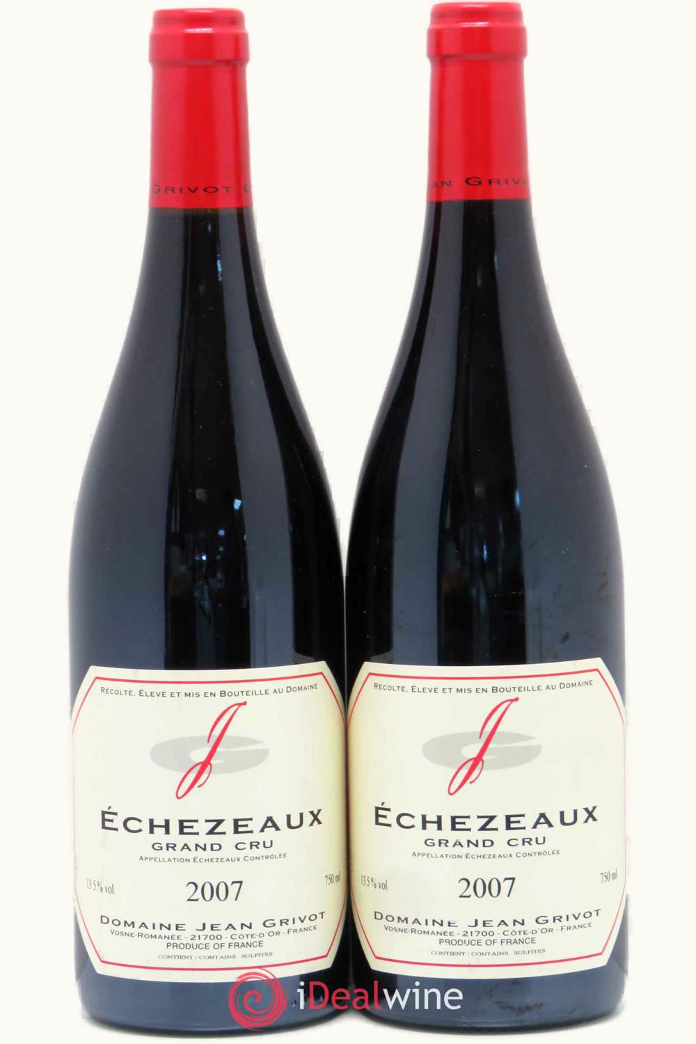 Domaine Jean Grivot Domaine Jean Grivot Grand Cru Échezeaux Flagey Côte de Nuit, 2007