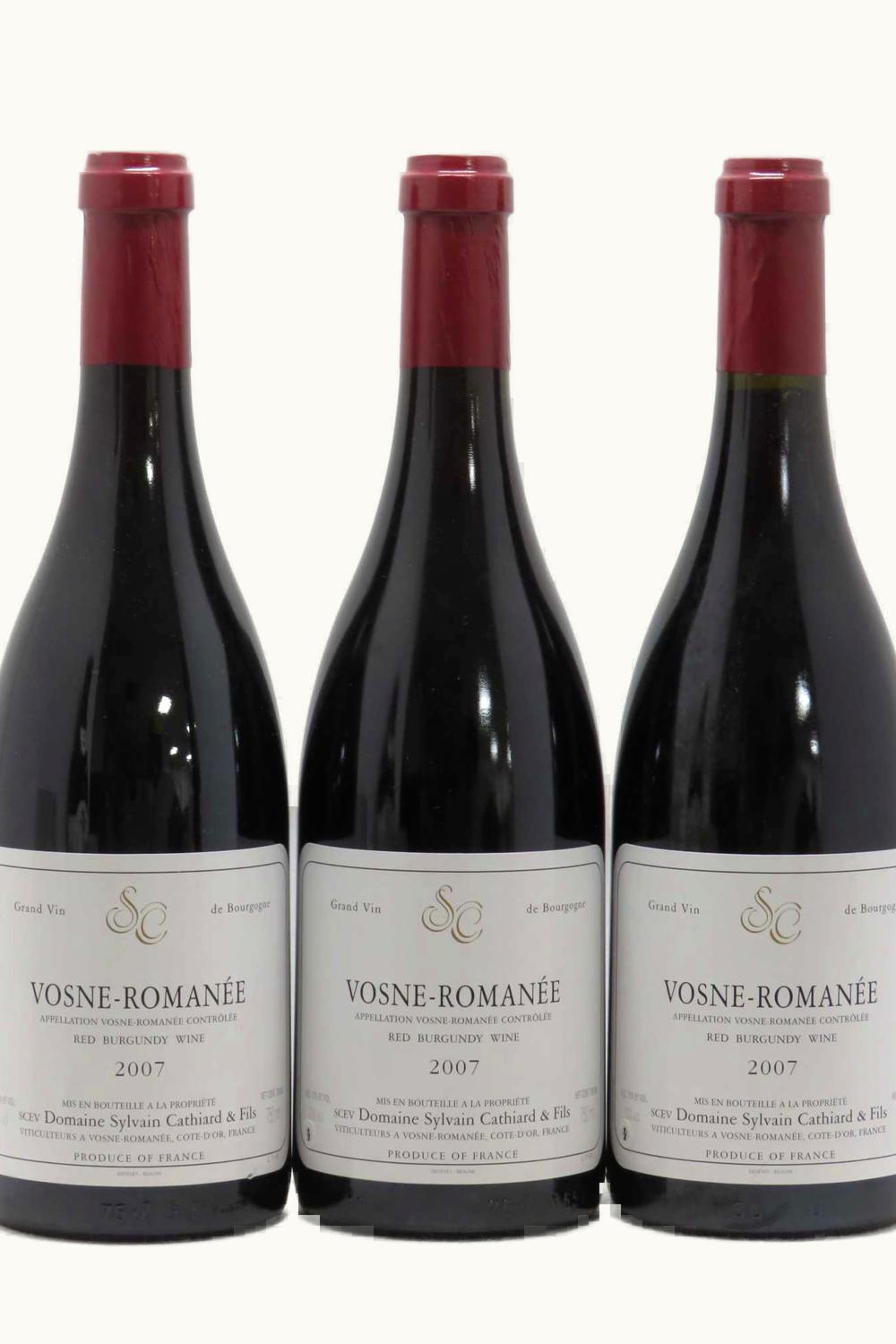 Sylvain Cathiard Sylvain Cathiard Vosne-Romanée Côte de Nuit, 2007