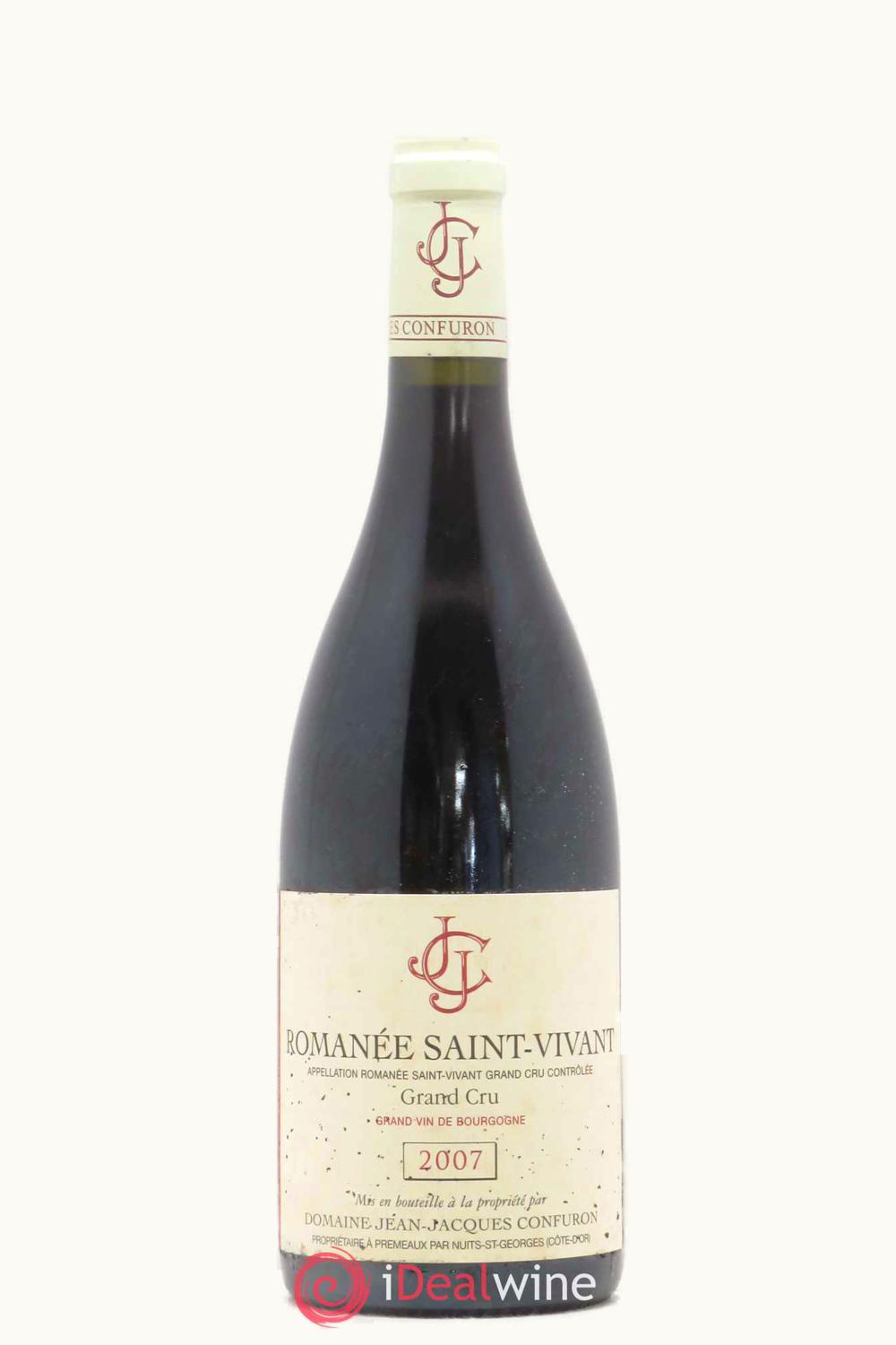 Domaine Jean-Jacques Confuron Domaine Jean-Jacques Confuron Grand Cru Romanée-St-Vivant Vosne Côte de Nuit, 2007