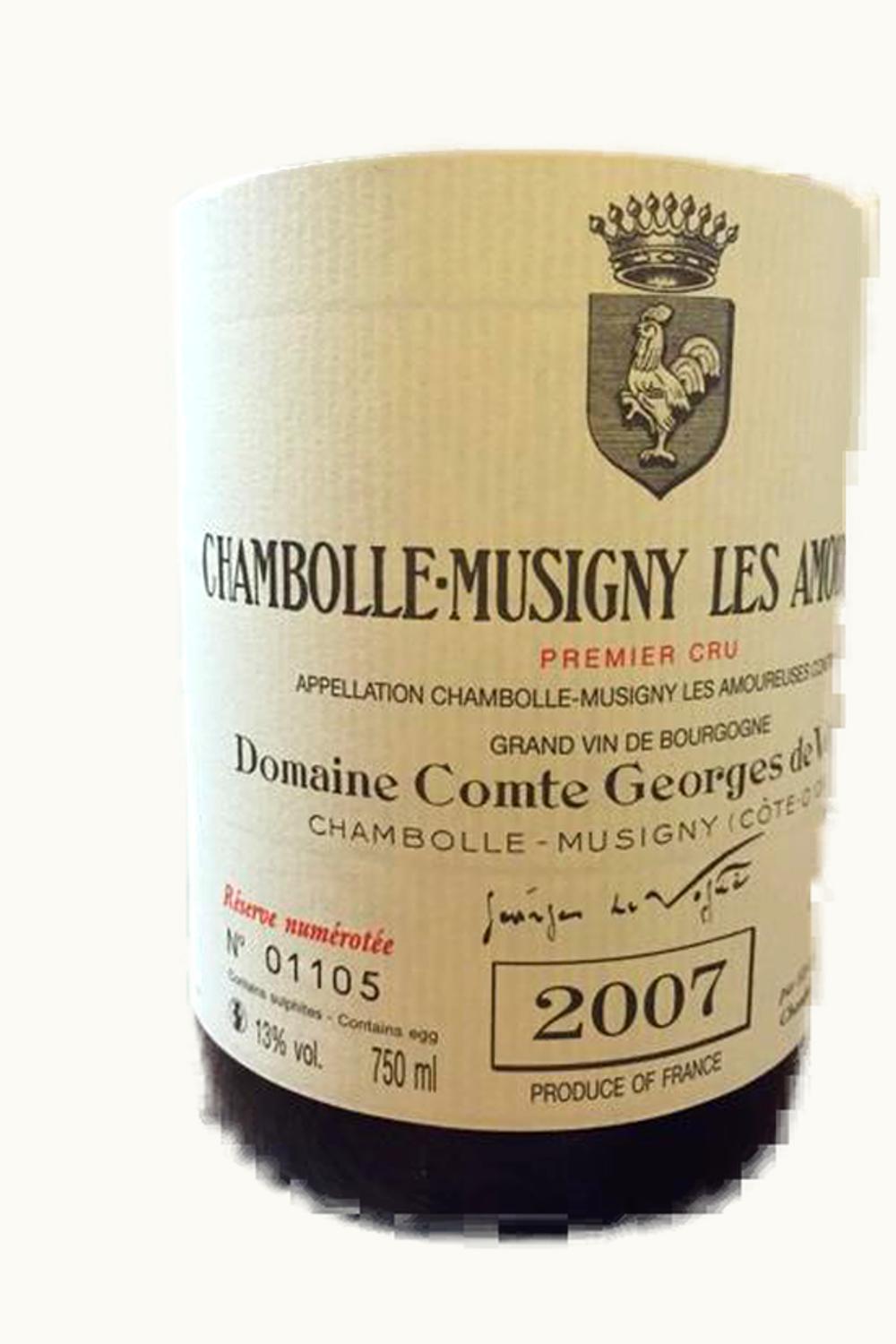 Domaine Comte George de Vogue Domaine Comte George de Vogue Les Amoureuses Chambolle-Musigny Premier Cru Côte de Nuit, 2007