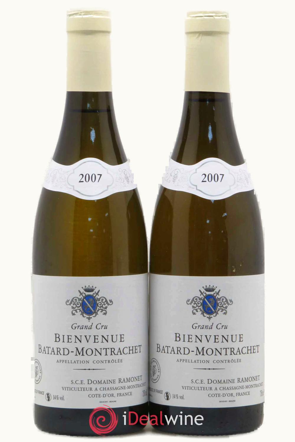 Domaine Ramonet Domaine Ramonet Grand Cru Bienvenues-Bâtard-Montrachet Puligny Côte de Beaune, 2007