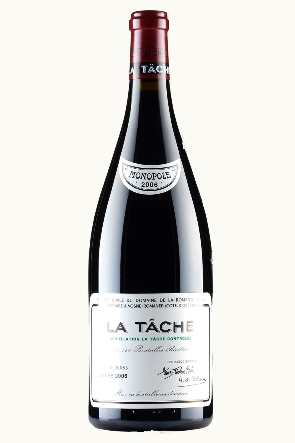 Domaine de la Romanée-Conti Domaine de la Romanée-Conti La Tâche Grand Cru Monopole Côte de Nuit Vosne, 2006
