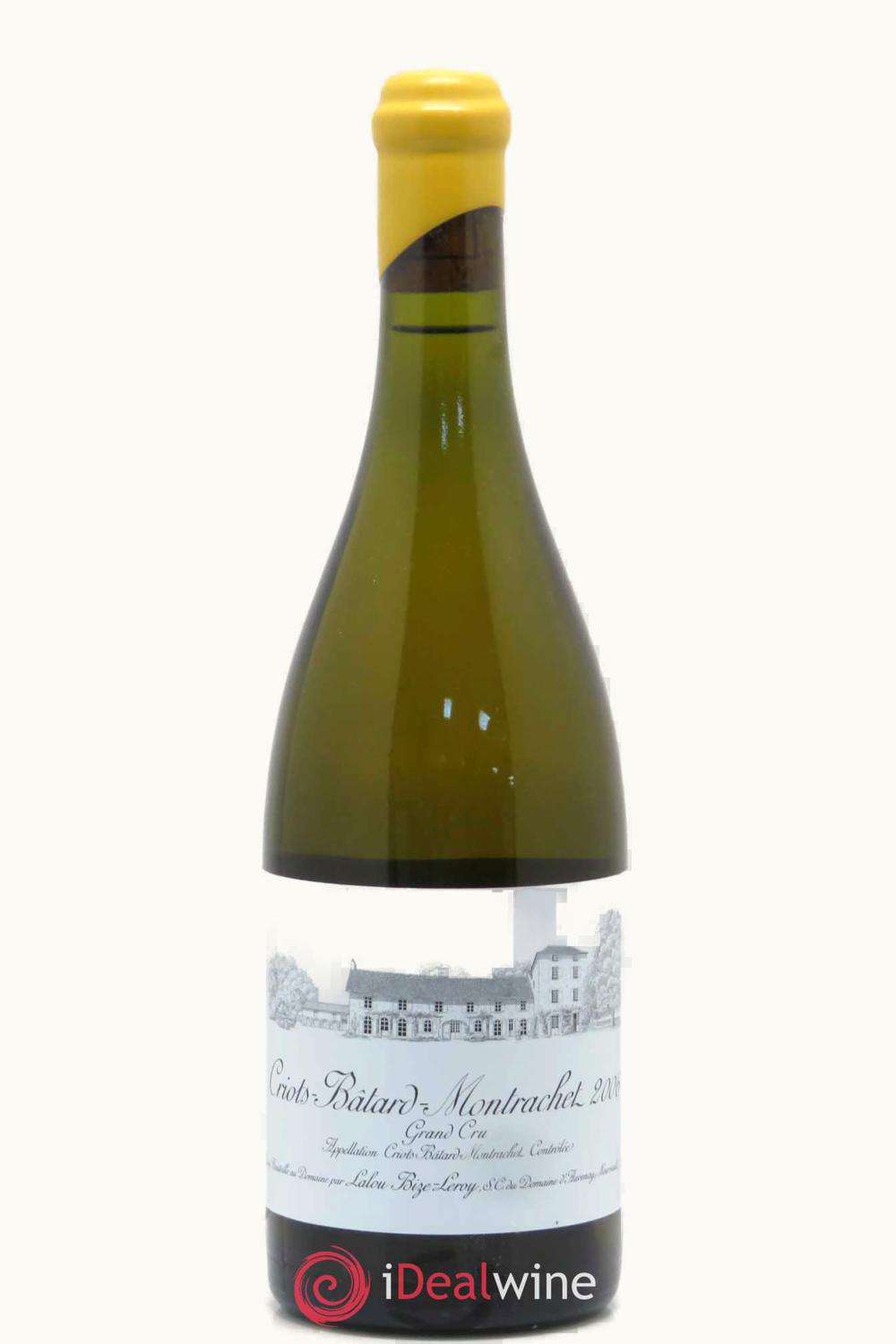 Leroy Domaine d'Auvenay Leroy Domaine d'Auvenay Grand Cru Criots-Bâtard-Montrachet Chassagne Côte de Beaune, 2006