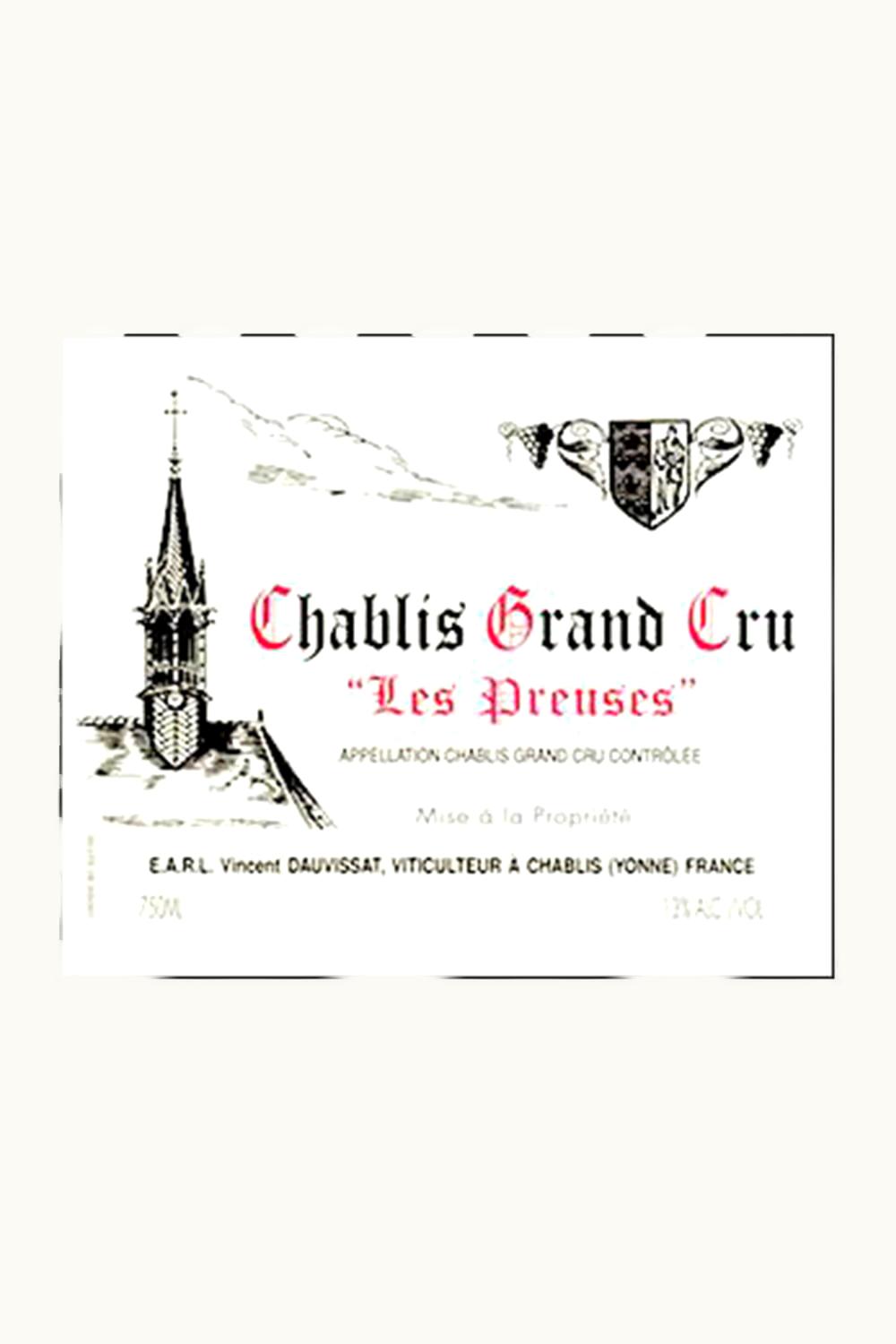 Domaine René & Vincent Dauvissat Domaine René & VIncent Dauvissat Les Preuses Chablis Grand Cru, 2006