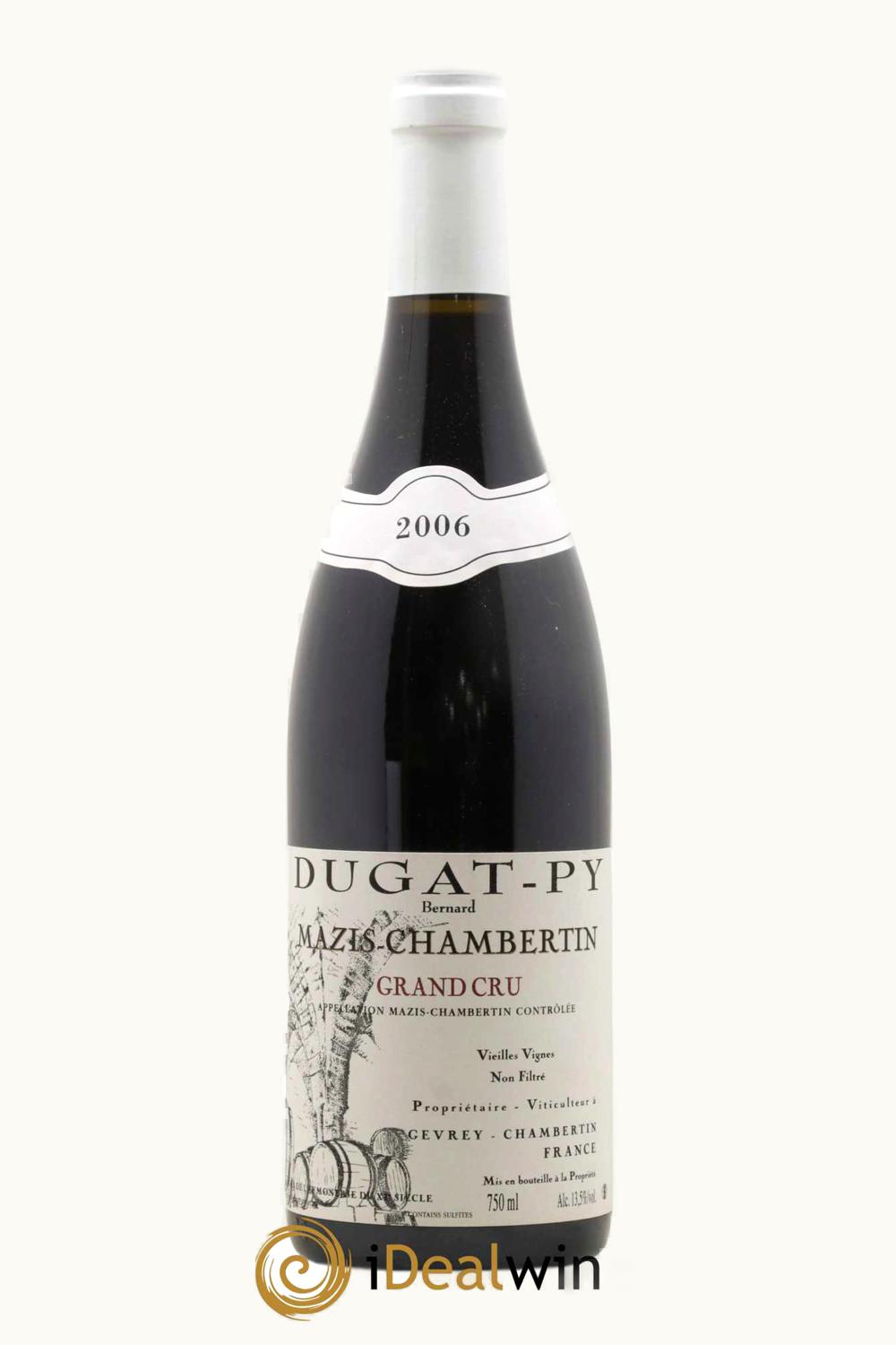 Domaine Dugat-Py Domaine Dugat-Py Grand Cru Mazis-Chambertin Gevrey Côte de Nuit, 2006