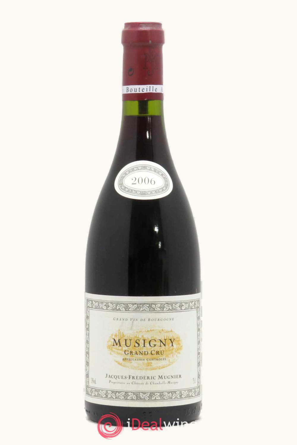 Domaine Jacques-Frédéric Mugnier Domaine Jacques-Frédéric Mugnier Grand Cru Le Musigny Chambolle Côte de Nuit, 2006