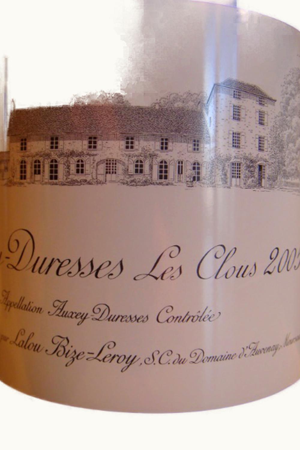 Leroy Domaine d'Auvenay Leroy Domaine d'Auvenay Les Clous Auxey-Duresses Côte de Beaune, 2006