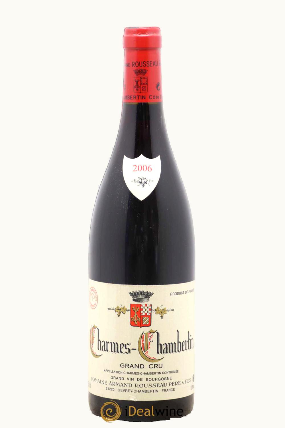 Domaine Armand Rousseau Domaine Armand Rousseau Père Grand Cru Charmes-Chambertin Gevrey-Chambertin Côte de Nuit, 2006