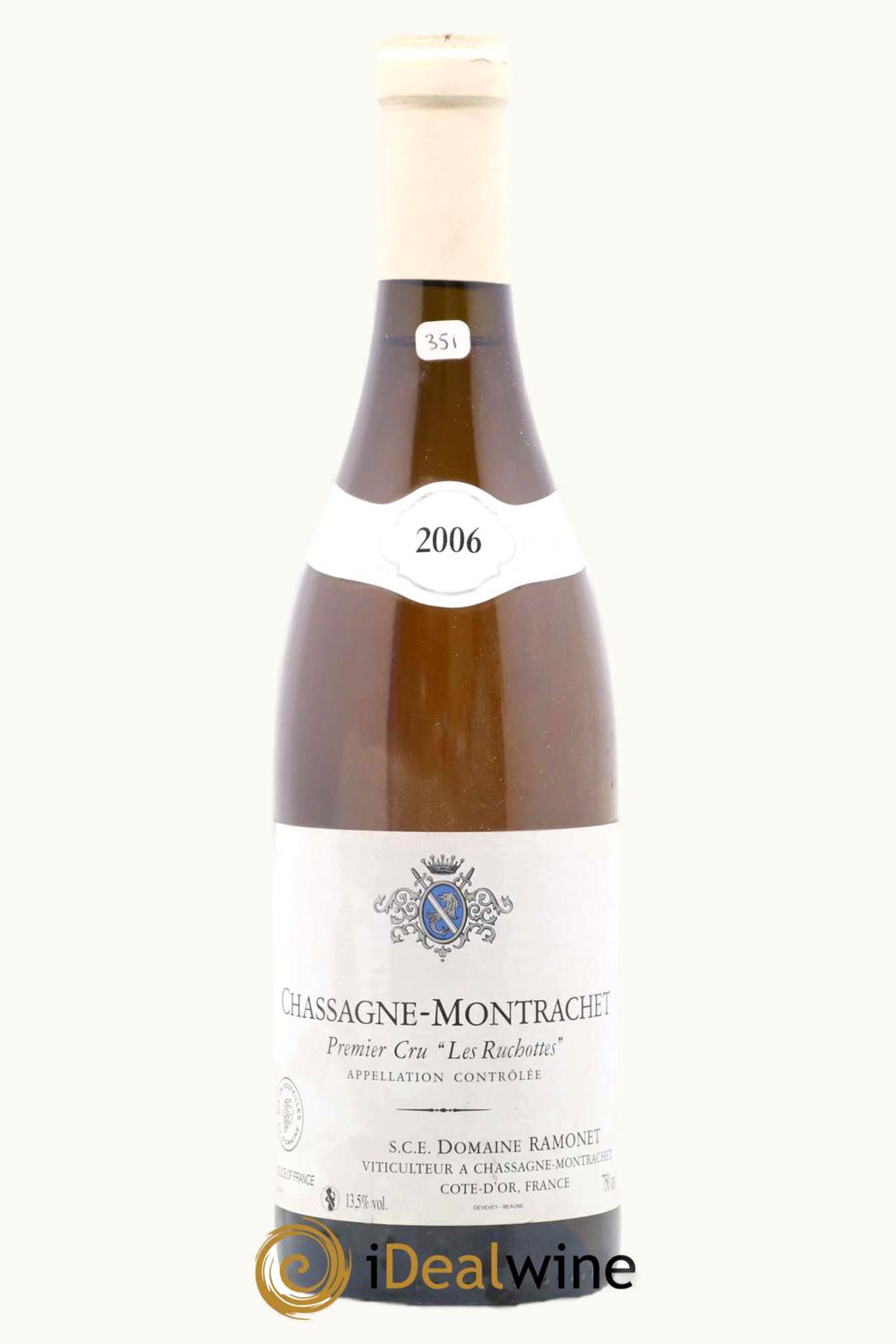 Domaine Ramonet Domaine Ramonet Les Ruchottes-Chassagne-Montrachet Grand Premier Cru Côte de Beaune, 2006