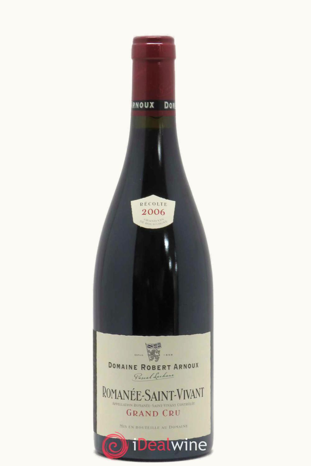 Domaine Arnoux-Lachaux Domaine Arnoux-Lachaux Grand Cru Romanée St-Vivant Vosne Côte de Nuit, 2006