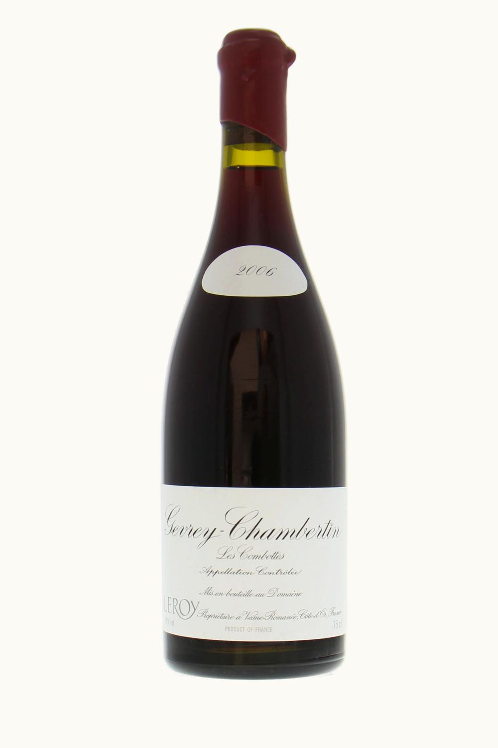 Domaine Leroy Domaine Leroy Chambertin Grand Cru Le Gevrey Côte de Nuit, 2006
