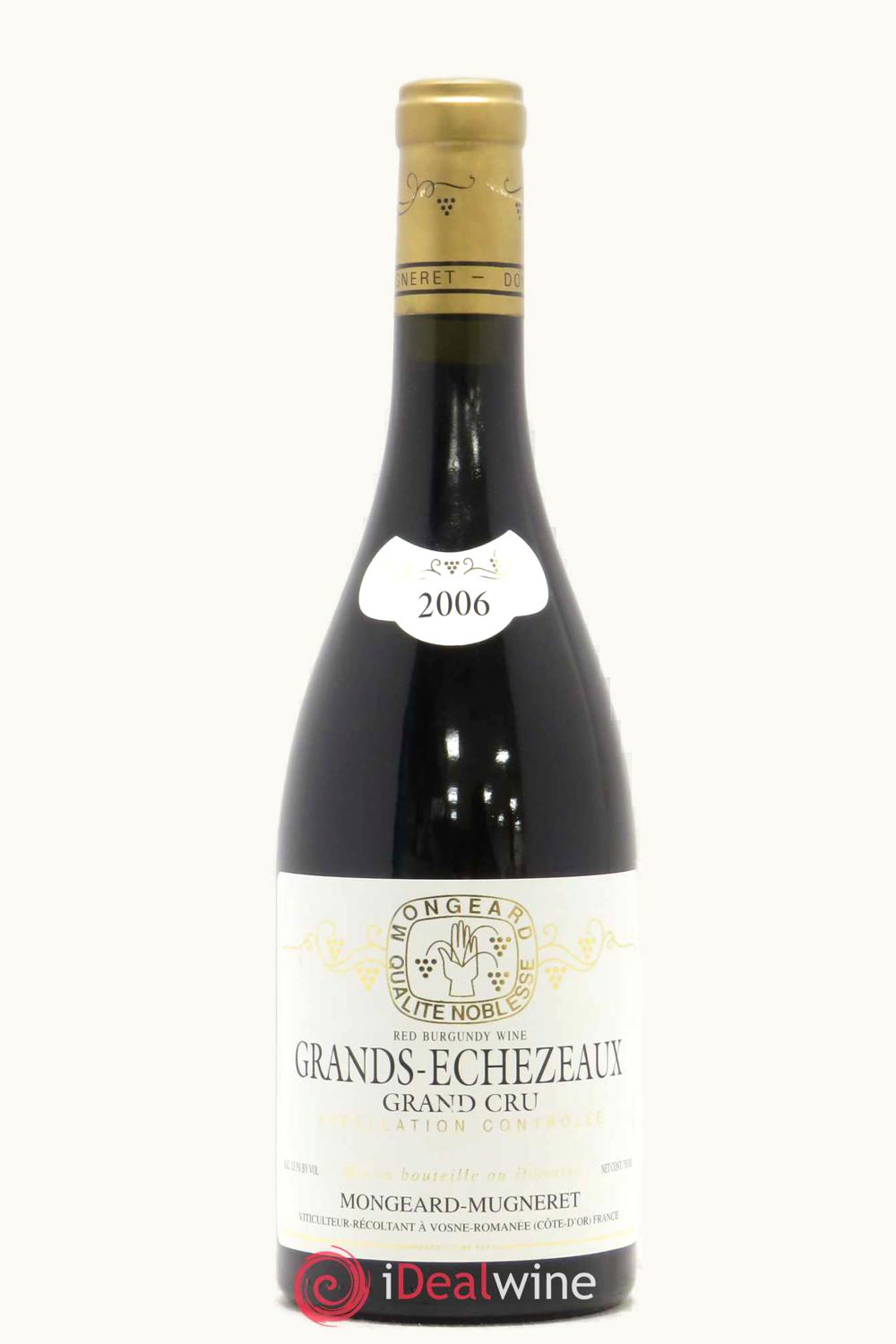 Domaine Mongeard-Mugneret Domaine Mongeard-Mugneret Grand Cru Grands-Échezeaux Flagey-Échezeaux Côte de Nuit, 2006