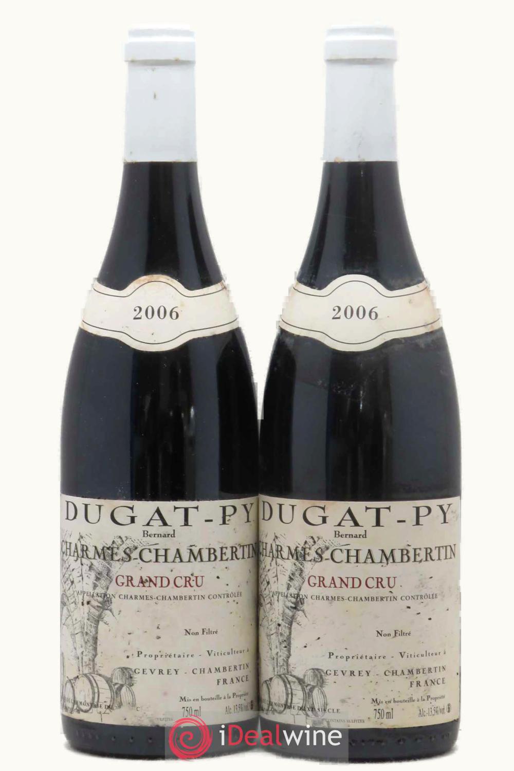 Domaine Dugat-Py Domaine Dugat-Py Grand Cru Charmes-Chambertin Gevrey-Chambertin Côte de Nuit, 2006