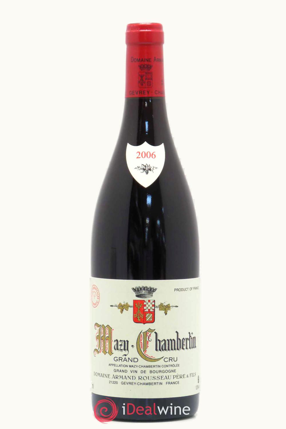 Domaine Armand Rousseau Domaine Armand Rousseau Père Mazis-Chambertin Gevrey-Chambertin Côte de Nuit, 2006
