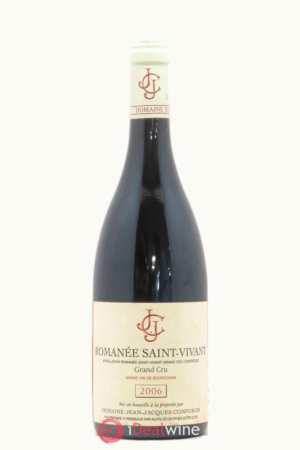 Domaine Jean-Jacques Confuron Domaine Jean-Jacques Confuron Grand Cru Romanée St-Vivant Vosne-Romanée Côte de Nuit, 2006