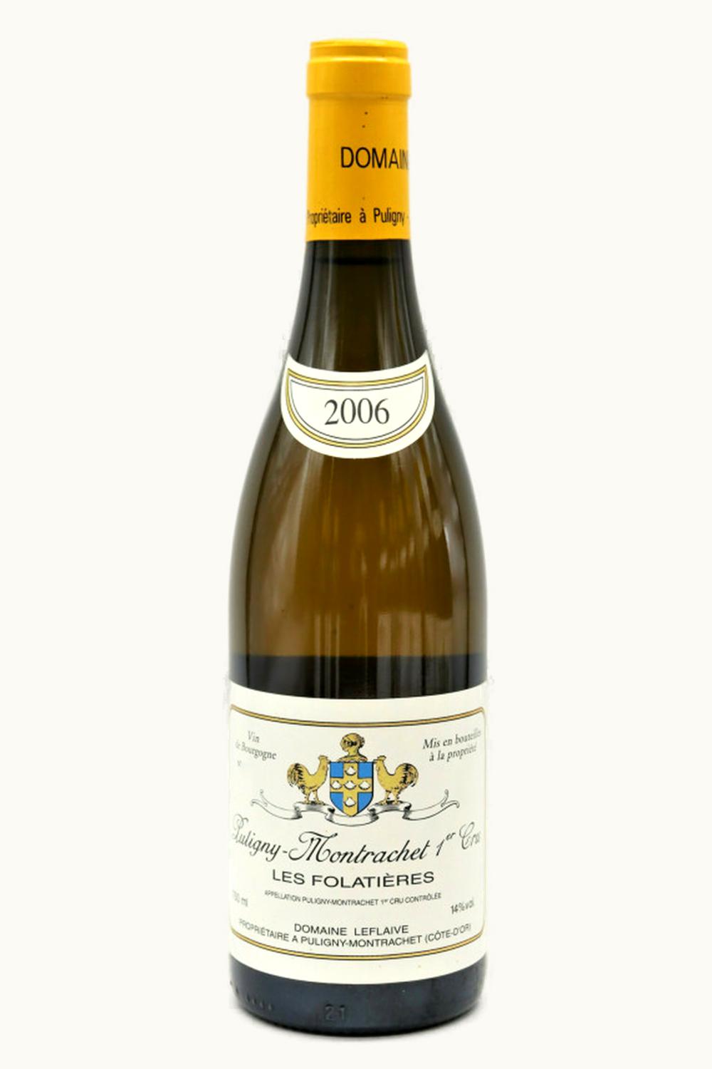 Domaine Leflaive Domaine Leflaive Les Folatières Puligny-Montrachet Premier Cru Côte de Beaune, 2006