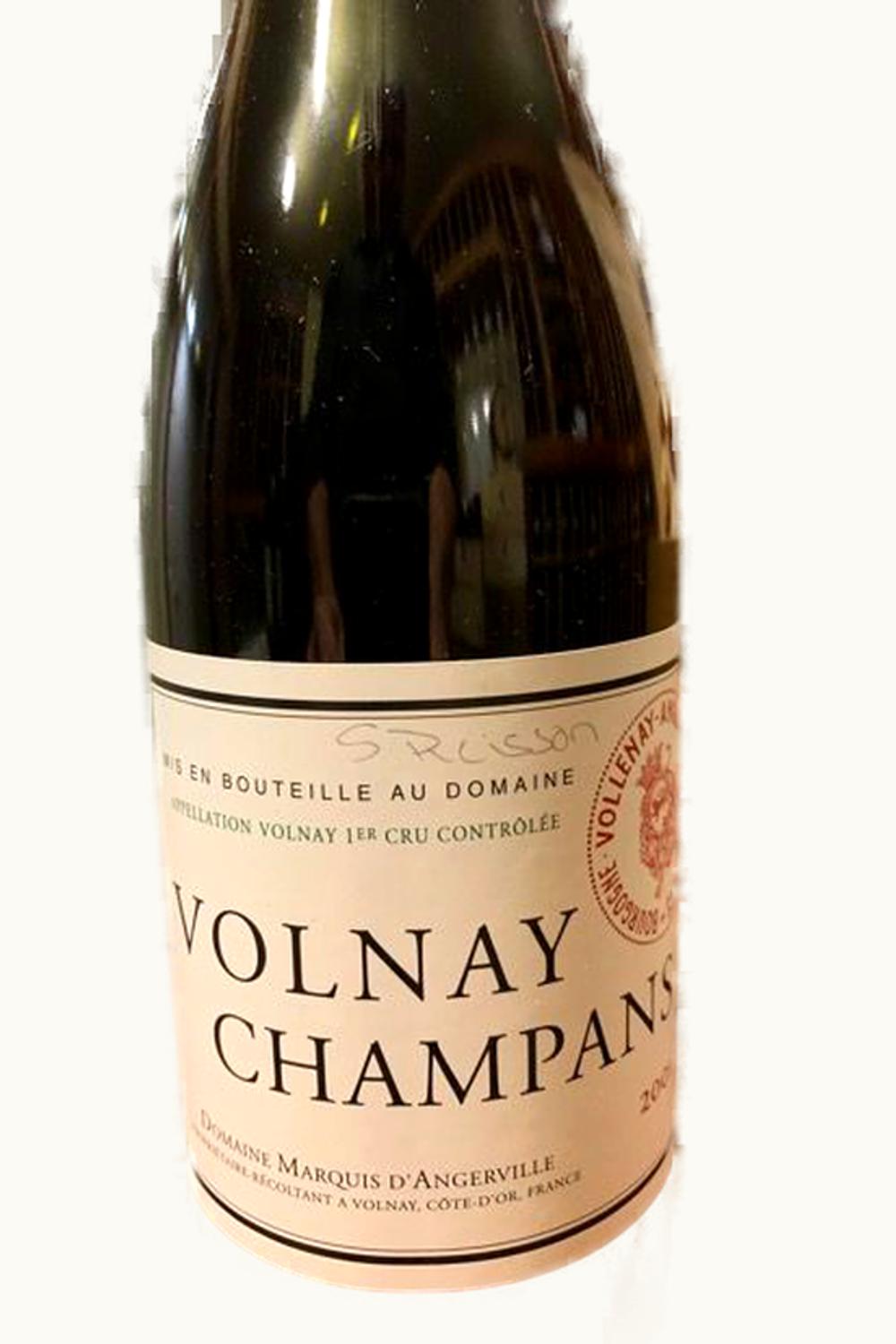 Domaine Marquis d'Angerville Domaine Marquis d'Angerville Champans Volnay Premier Cru Côte de Beaune, 2006