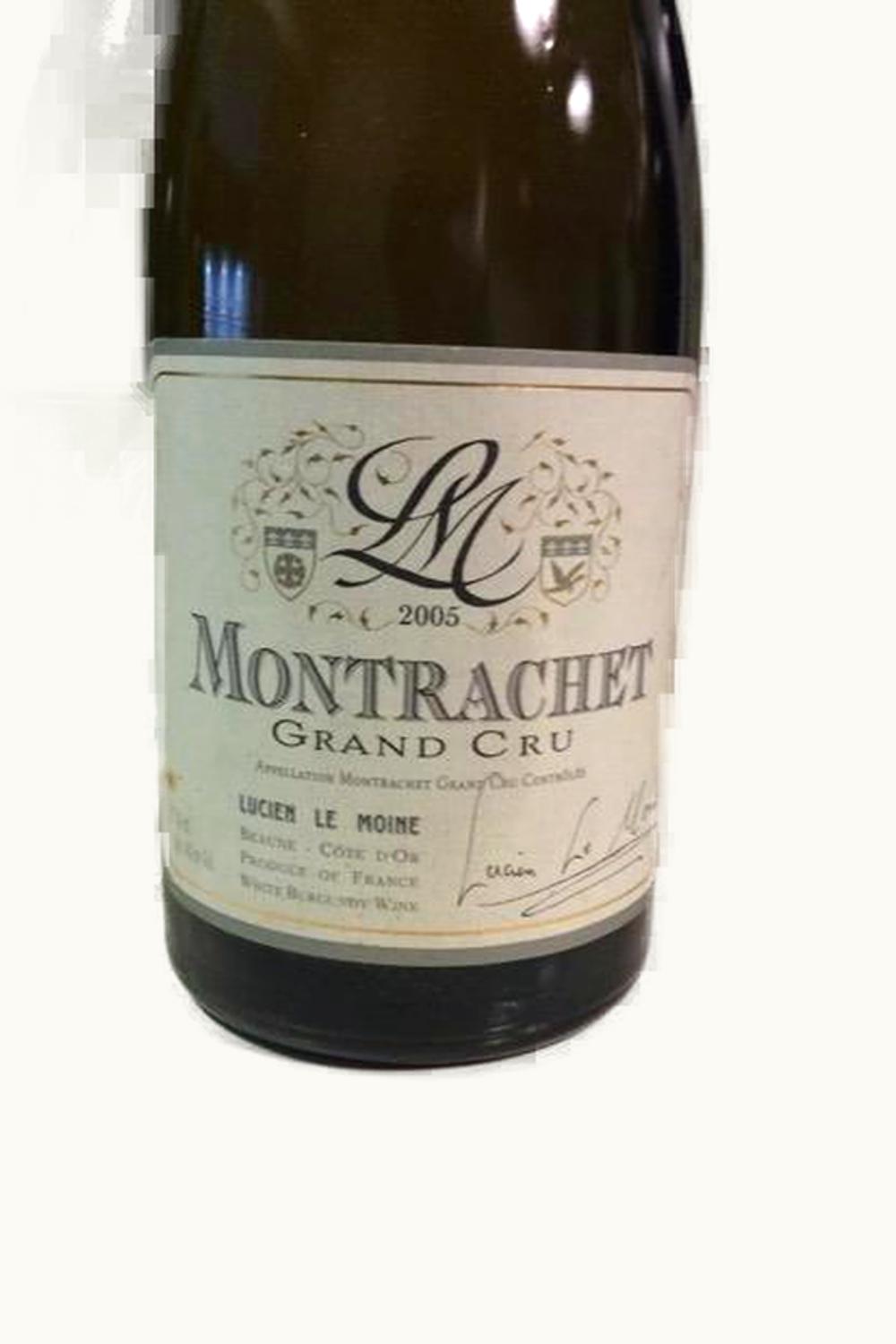 Lucien Le Moine Montrachet Grand Cru Puligny Côte de Beaune, 2005