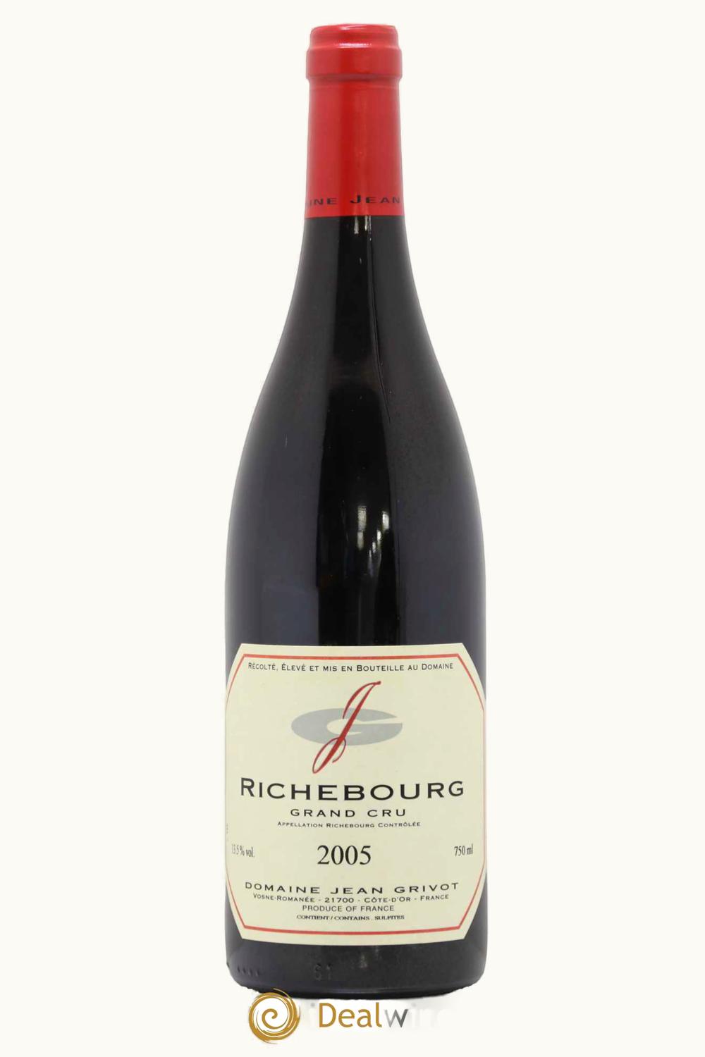 Domaine Jean Grivot Domaine Jean Grivot Grand Cru Richebourg Vosne-Romanée Côte de Nuit, 2005