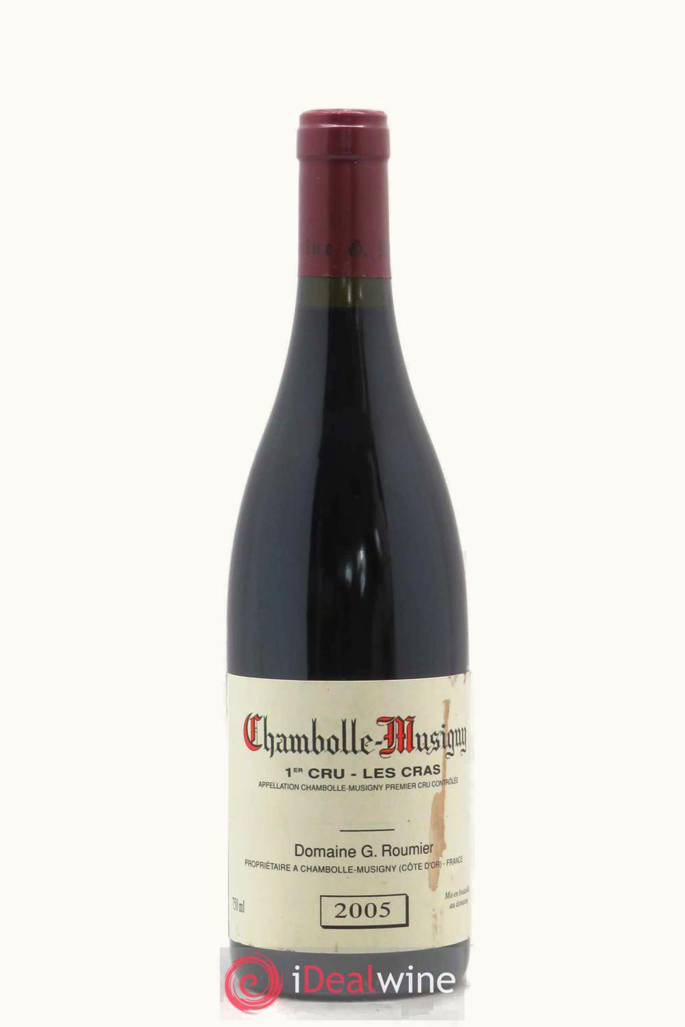 Domaine George Roumier Les Cras Chambolle-Musigny Premier Cru Côte de Nuit, 2005