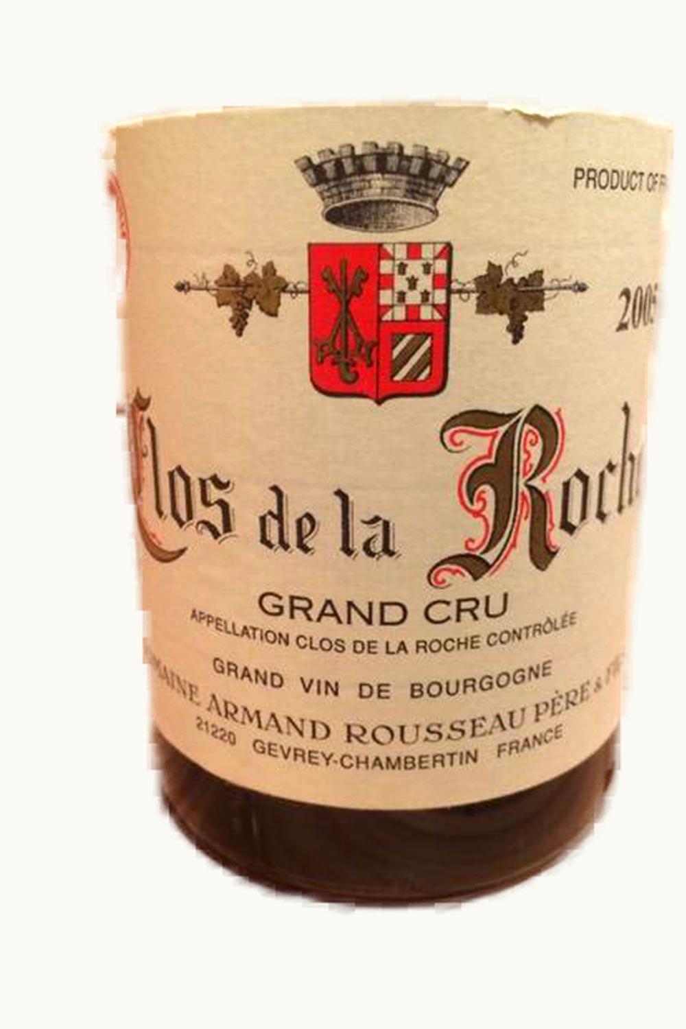 Domaine Armand Rousseau Domaine Armand Rousseau Père Grand Cru Côte de Nuit Clos de la Roche Morey-St-Denis, 2005