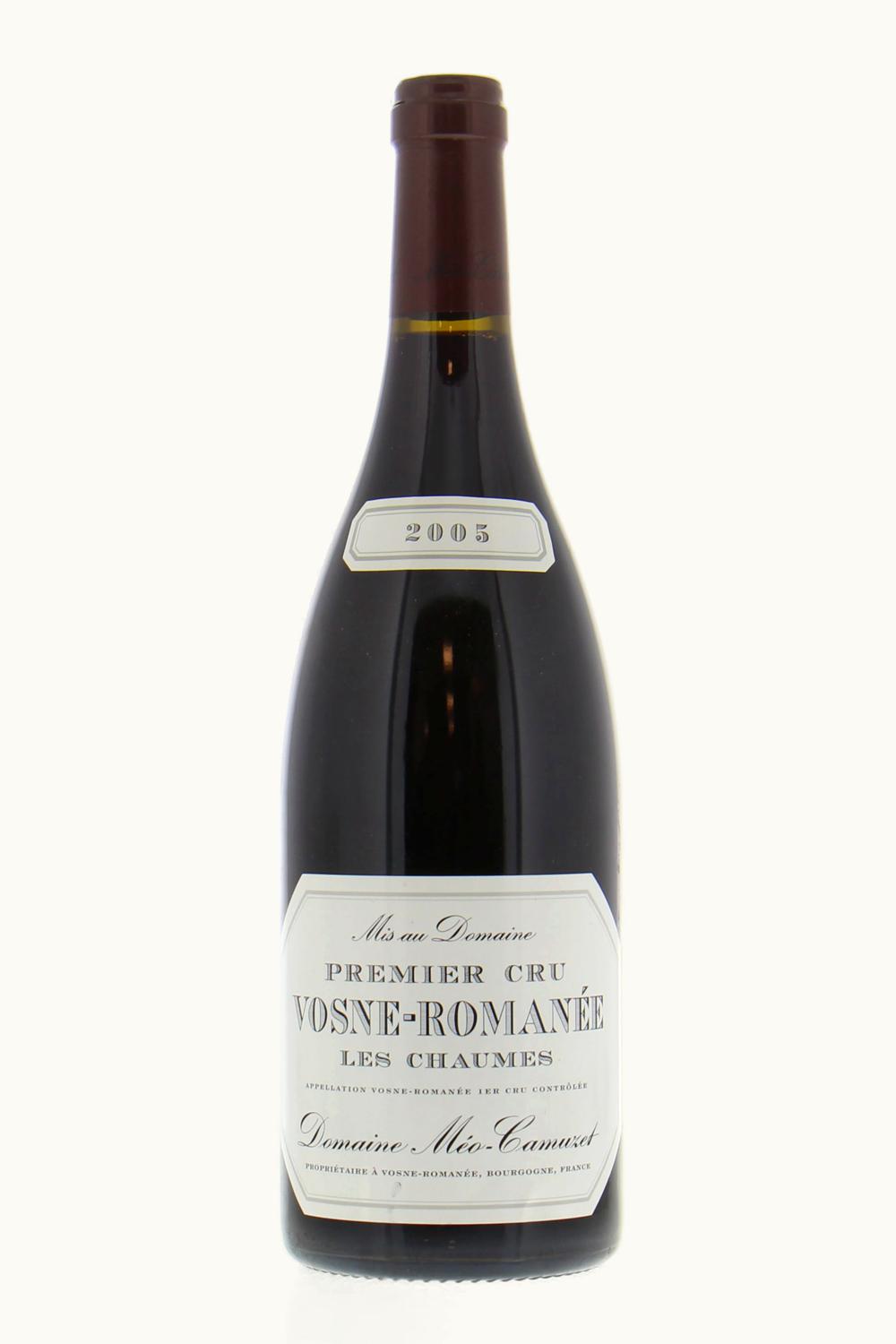 Domaine Méo-Camuzet Domaine Méo-Camuzet Les Chaumes Vosne-Romanée Premier Cru Côte de Nuit, 2005