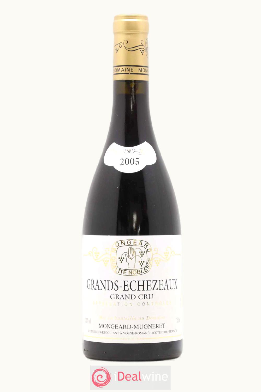 Domaine Mongeard-Mugneret Domaine Mongeard-Mugneret Grand Cru Flagey-Echézeaux Grands Échezeaux Côte de Nuit, 2005