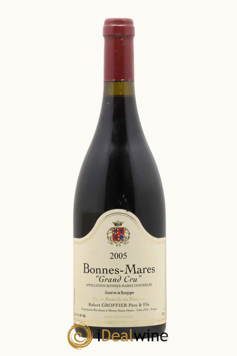 Domaine Robert Groffier Domaine Robert Groffier Grand Cru Bonnes-Mares Chambolle-Musigny Côte de Nuit, 2005