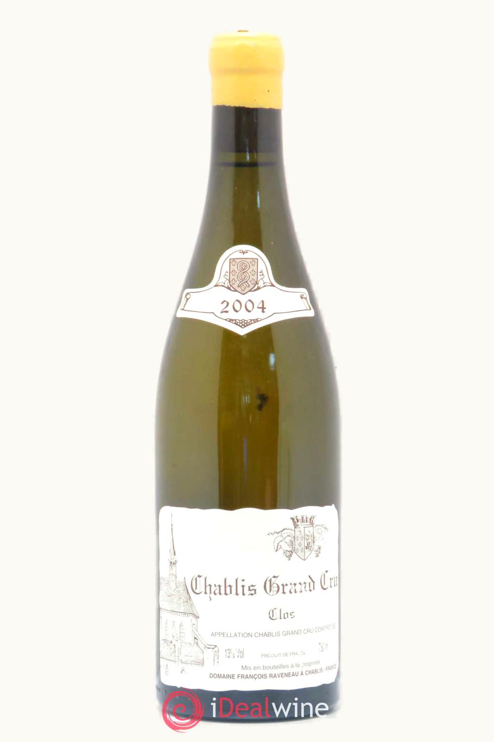 Domaine François Raveneau Domaine François Raveneau Les Clos Chablis Grand Cru, 2004