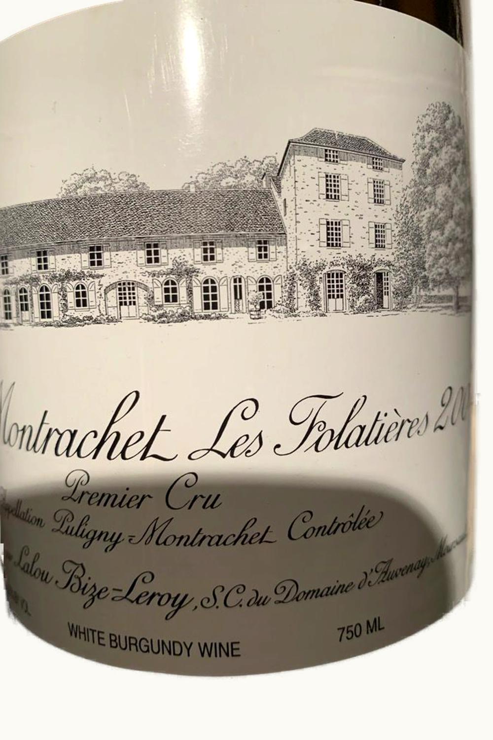 Leroy Domaine d'Auvenay Leroy Domaine d'Auvenay Les Folatières Puligny-Montrachet Premier Cru Côte Beaune, 2004