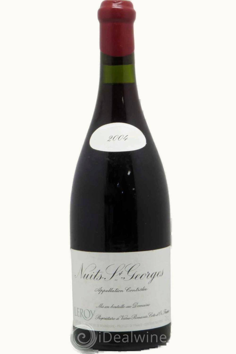 Domaine Leroy Domaine Leroy Côte Nuit St. George, 2004