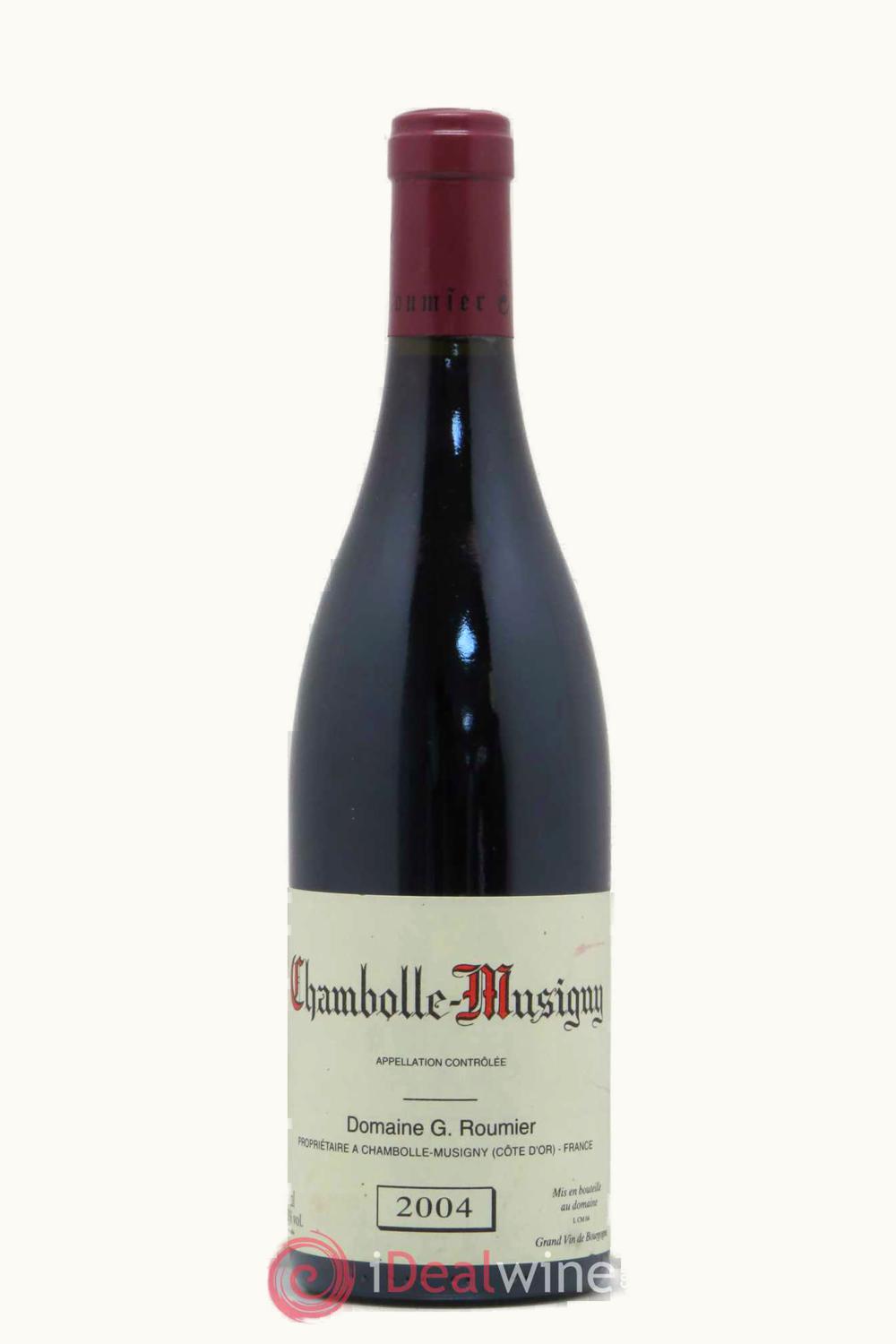 Domaine George Christoph Roumier Domaine George Christoph Roumier Chambolle-Musigny Côte de Nuit, 2004