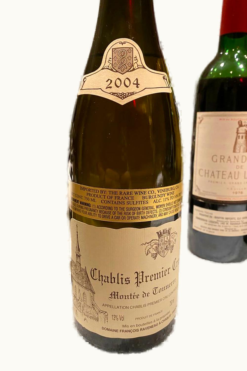 Domaine François Raveneau Domaine François Raveneau Montée de Tonnerre Premier Cru Chablis, 2004