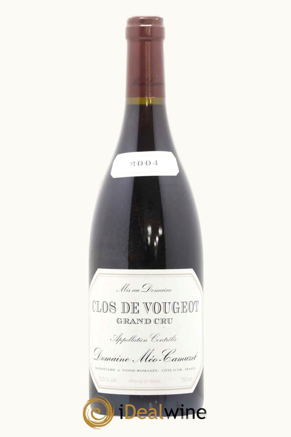 Domaine Méo-Camuzet Domaine Méo-Camuzet Grand Cru Côte Nuit Clos de Vougeot, 2004