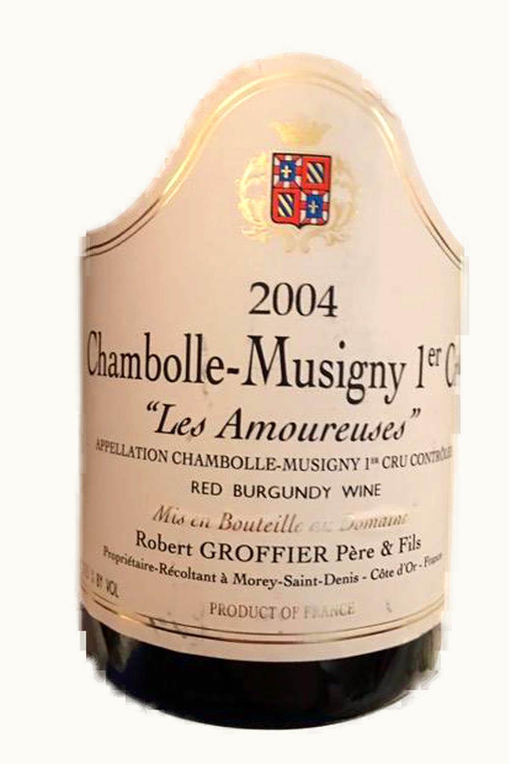 Domaine Robert Groffier Domaine Robert Groffier Les Amoureuses Premier Cru Chambolle-Musigny Côte de Nuit, 2004