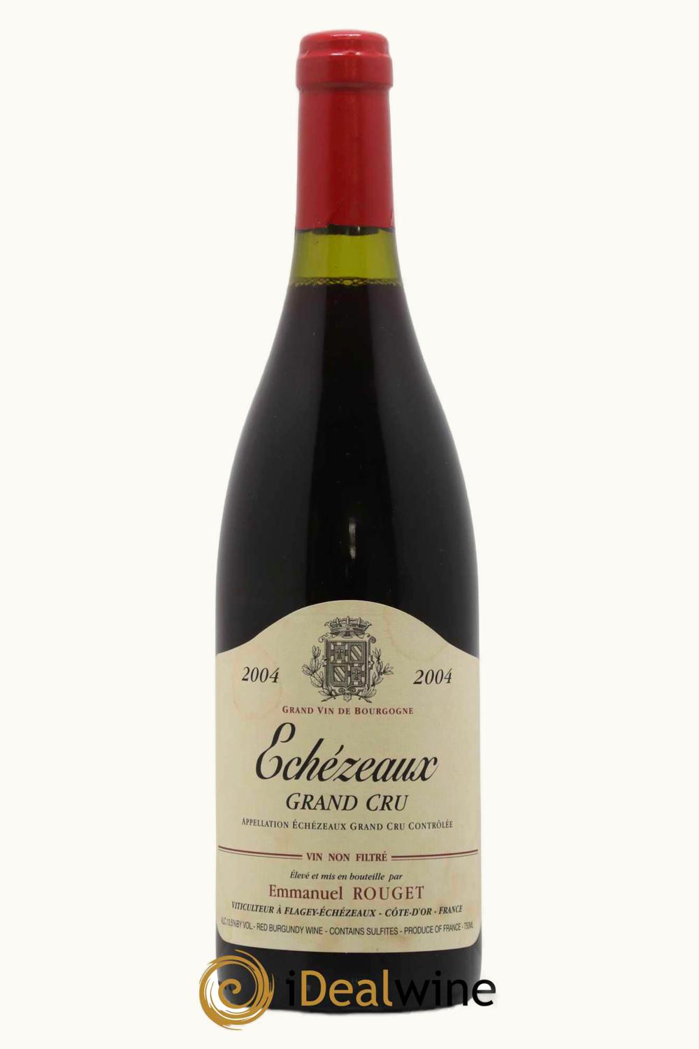 Emmanuel Rouget Emmanuel Rouget Grand Cru Échezeaux Flagey Côte de Nuit, 2004
