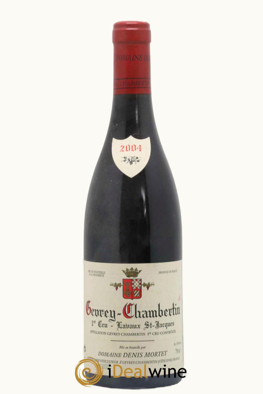 Domaine Denis Mortet Domaine Denis Mortet Lavaut St. Jacques Premier Cru Gevrey-Chambertin Côte de Nuit, 2004