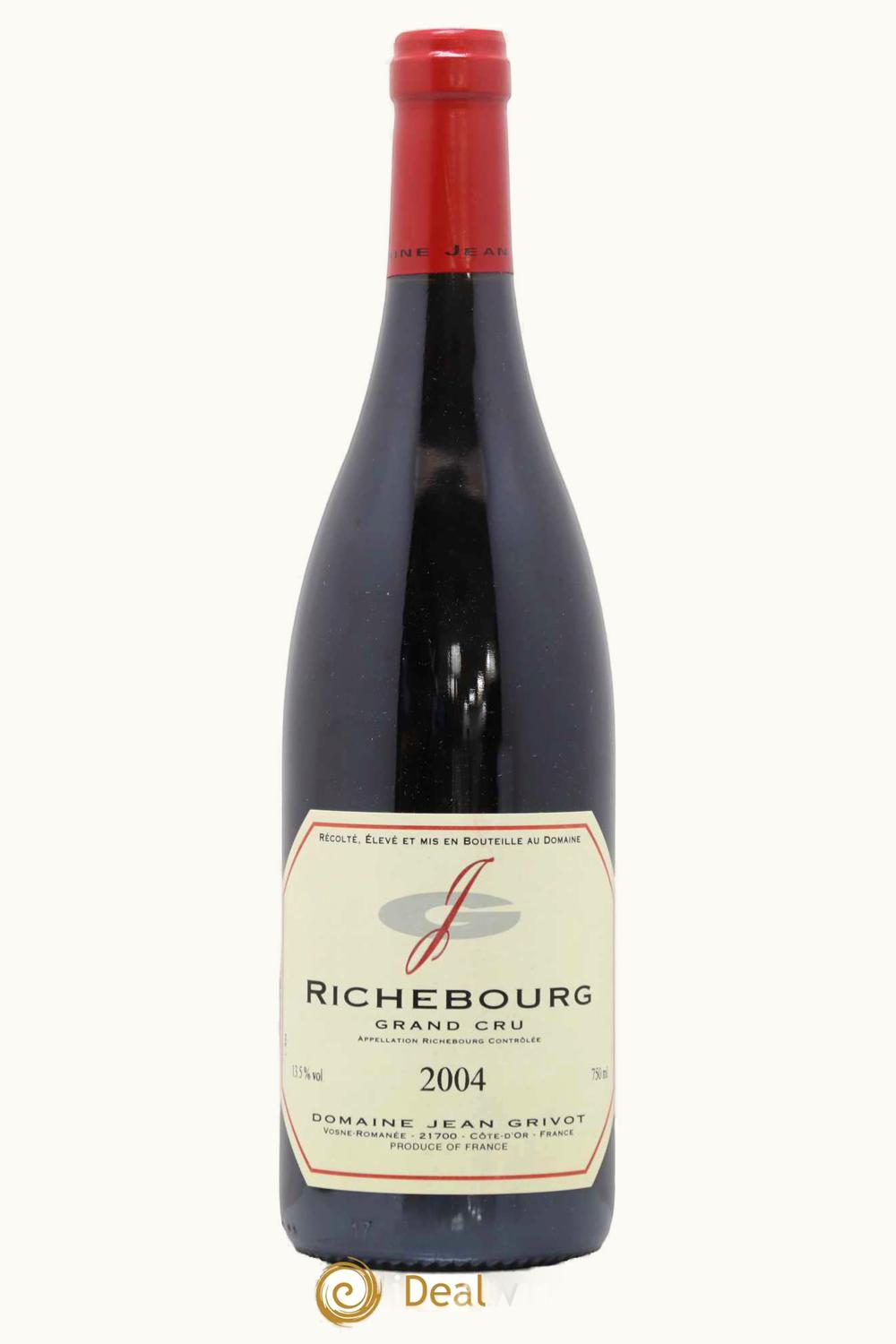 Domaine Jean Grivot Domaine Jean Grivot Grand Cru Richebourg Vosne-Romanée Côte de Nuit, 2004