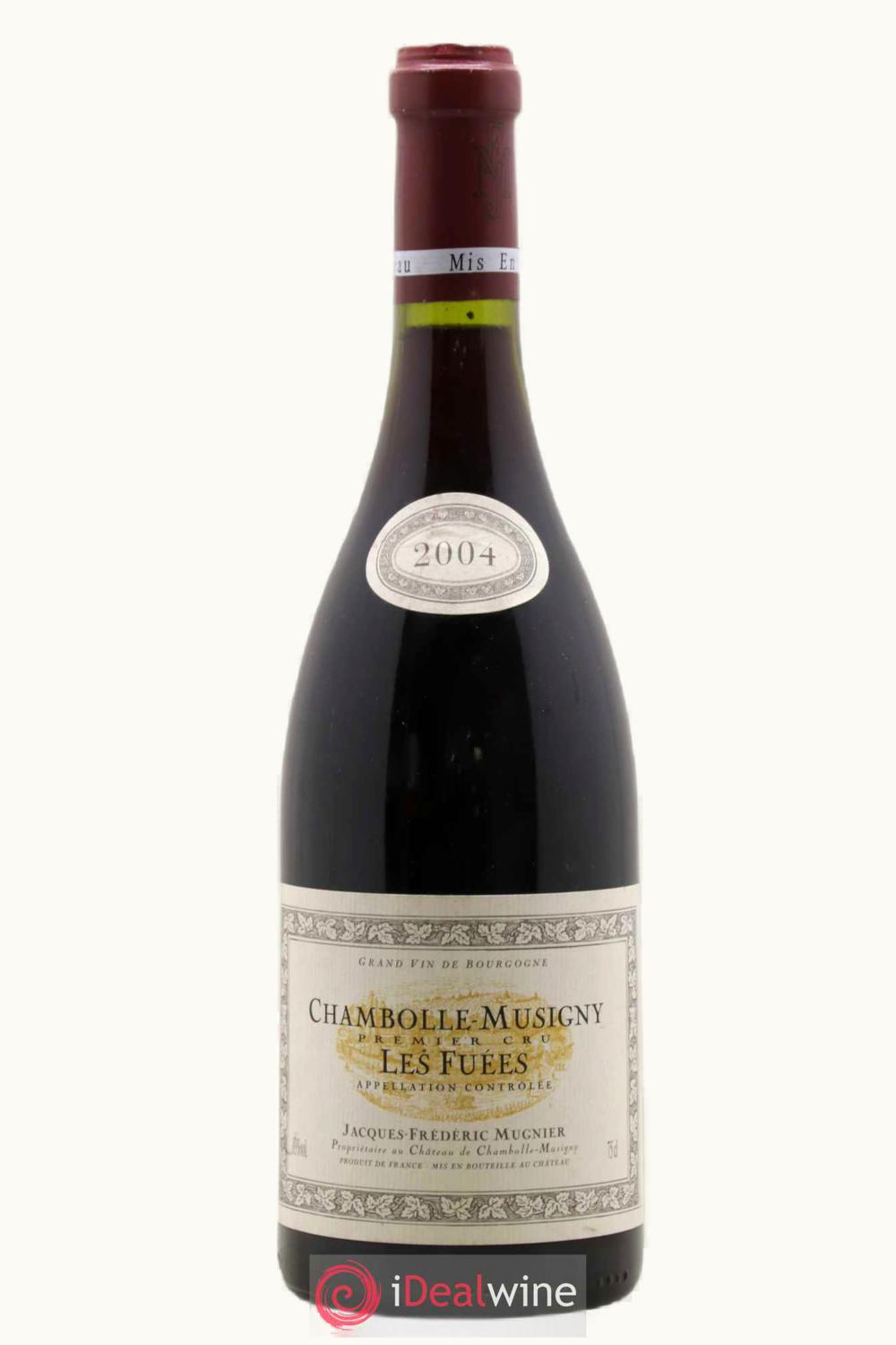 Domaine Jacques-Frédéric Mugnier Domaine Jacques-Frédéric Mugnier Les Fuées Premier Cru Chambolle-Musigny Côte de Nuit, 2004