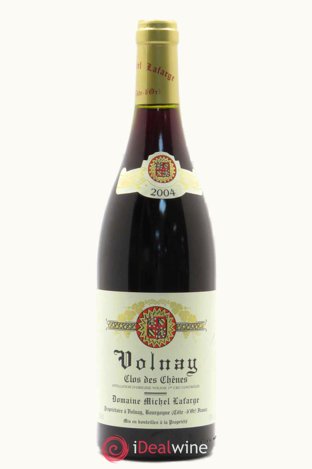 Domaine Michel Lafarge Domaine Michel Lafarge Clos de Chêne Volnay Premier Cru Côte de Beaune, 2004
