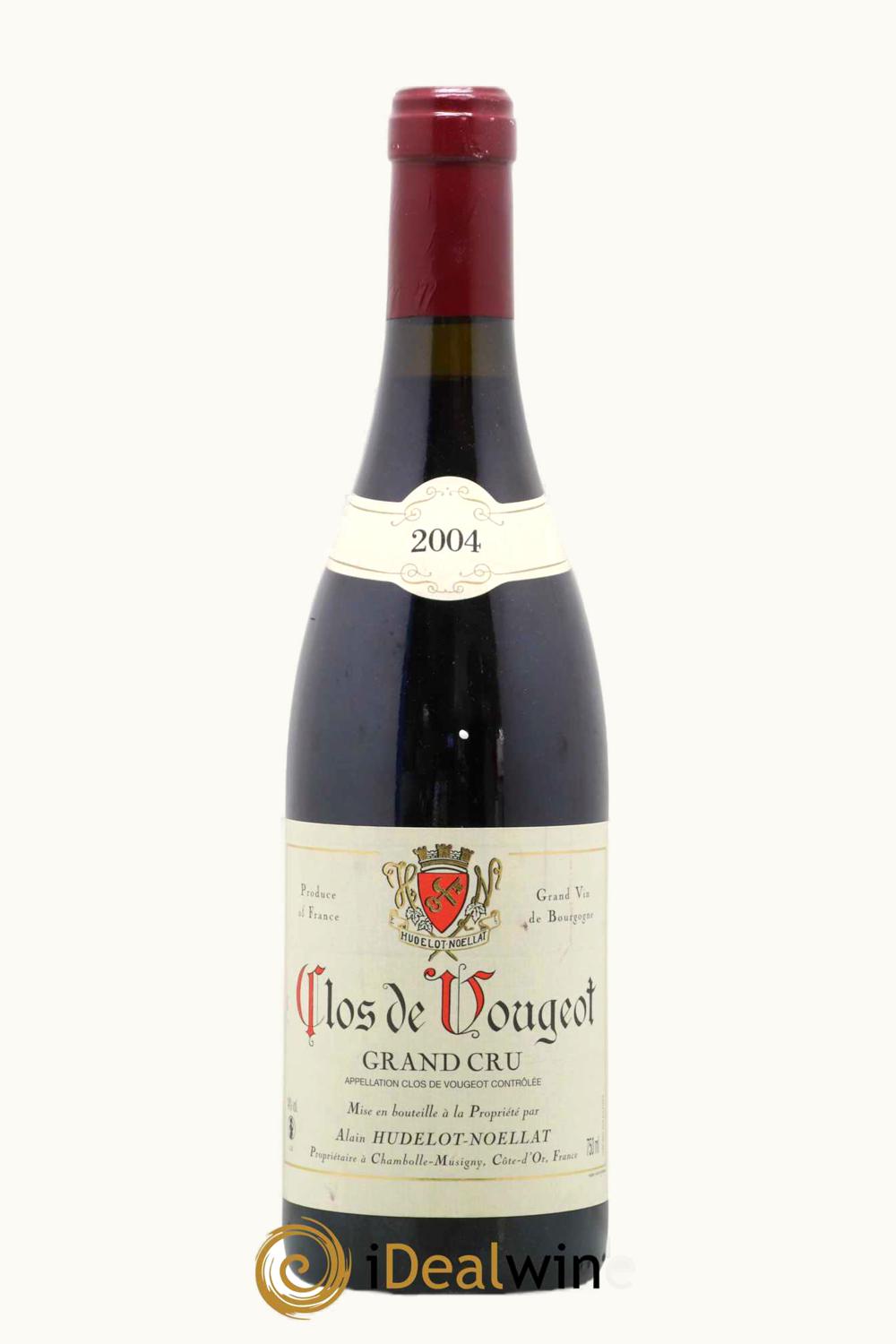 Alain Hudelot-Noëllat Alain Hudelot-Noëllat Clos de Vougeot Grand Cru Cote Nuit Burgundy, 2004