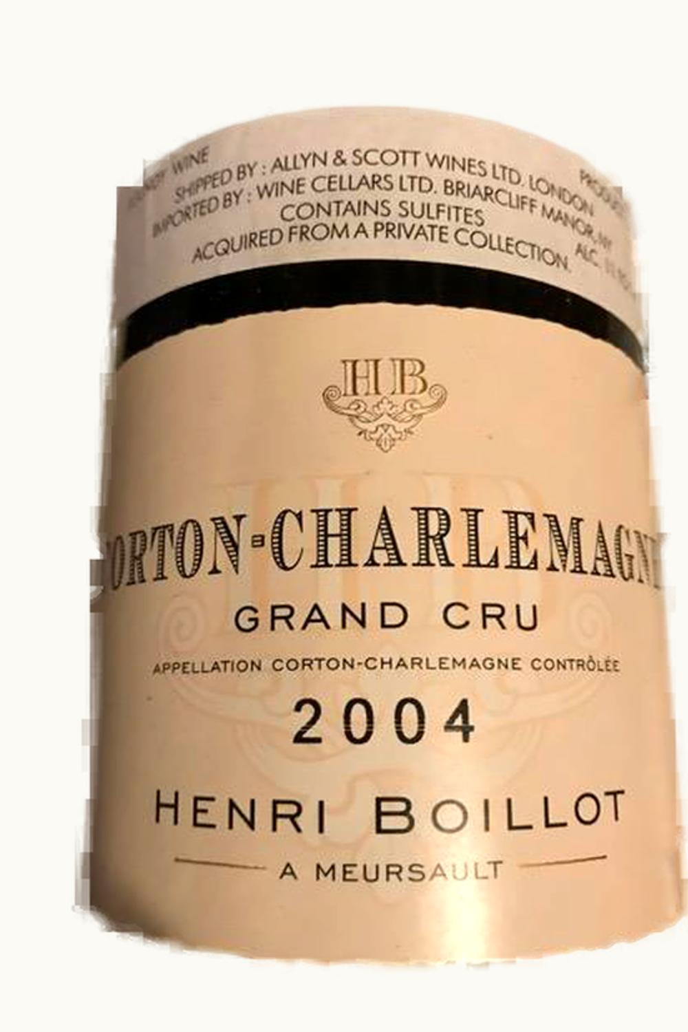 Domaine Henri Boillot Domaine Henri Boillot Corton Charlemagne Cote de Beaune Burgundy, 2004