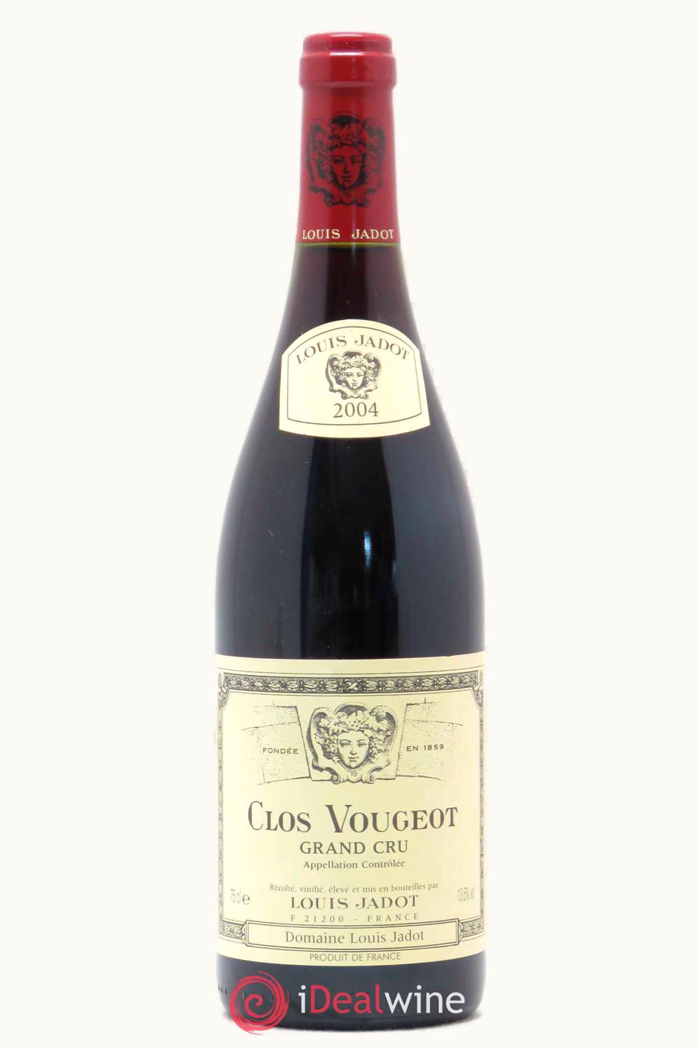 Louis Jadot Louis Jadot Clos de Vougeot Grand Cru Cote Nuit Burgundy, 2004