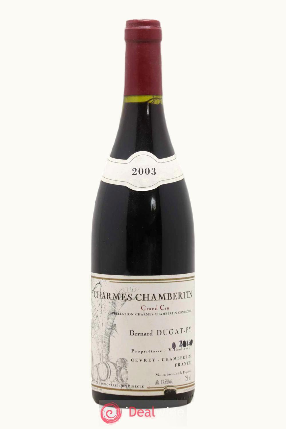 Domaine Dugat-Py Domaine Dugat-Py Charmes Chambertin Gevrey Cote de Nuit Burgundy, 2003